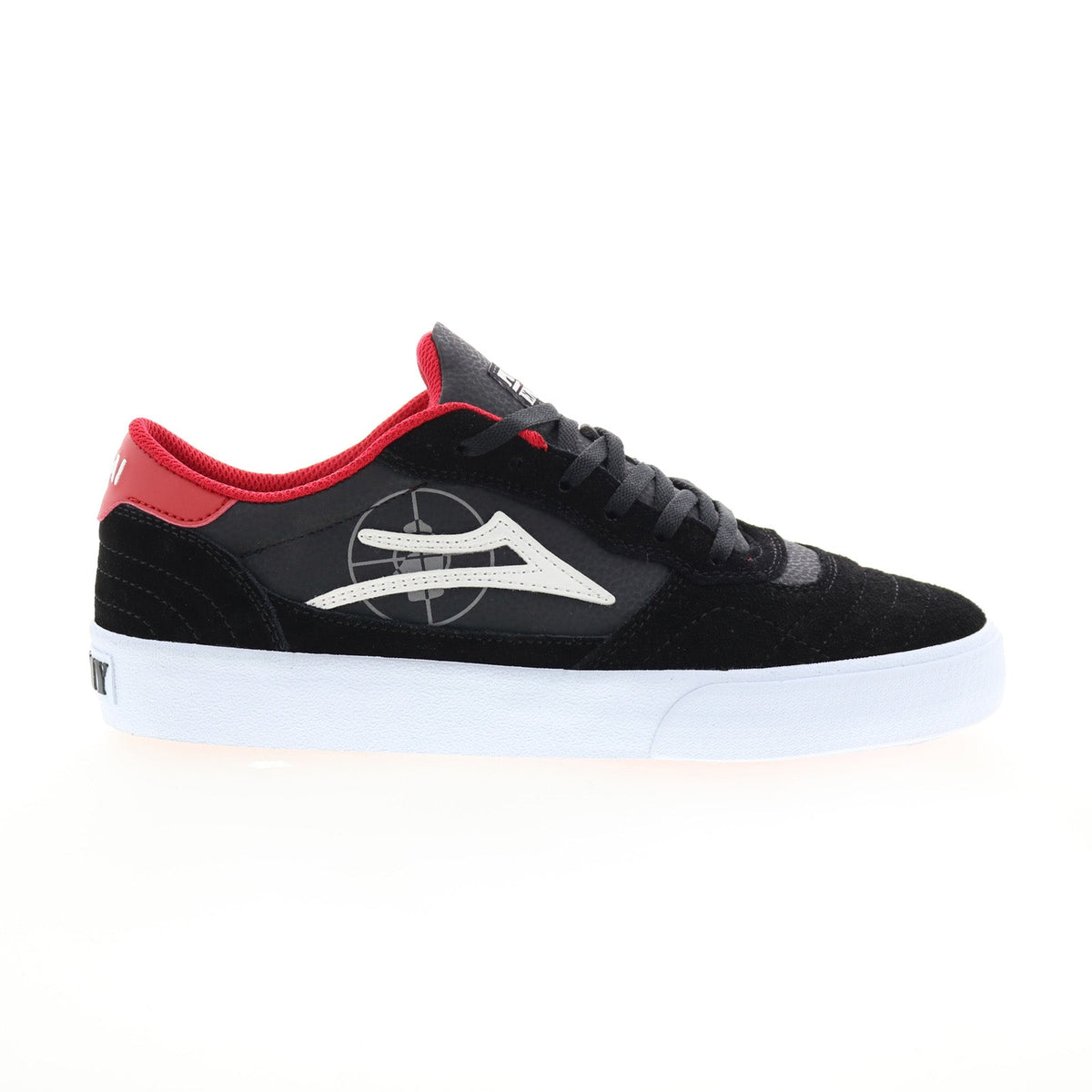 Lakai Cambridge Public Enemy MS4240252A00 Mens Black Skate Sneakers Shoes