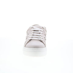 Miz Mooz Murphie Womens Gray Leather Lace Up Lifestyle Sneakers Shoes