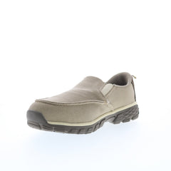 Nautilus Breeze Slip-On Alloy Toe Electrical Hazard Mens Brown Work & Safety Shoes