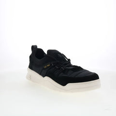 Pajar Pierce 55541 Mens Black Leather Lace Up Lifestyle Sneakers Shoes
