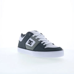 DC Pure DC01782027-GYLGWH Mens Gray Leather Skate Inspired Sneakers Shoes