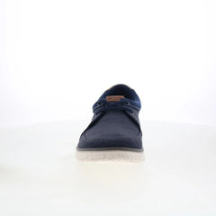 Clarks Relax Lite Lace 26181996 Mens Blue Canvas Lifestyle Sneakers Shoes