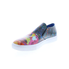 Robert Graham Witchmount RG5544S Mens Blue Leather Lifestyle Sneakers Shoes