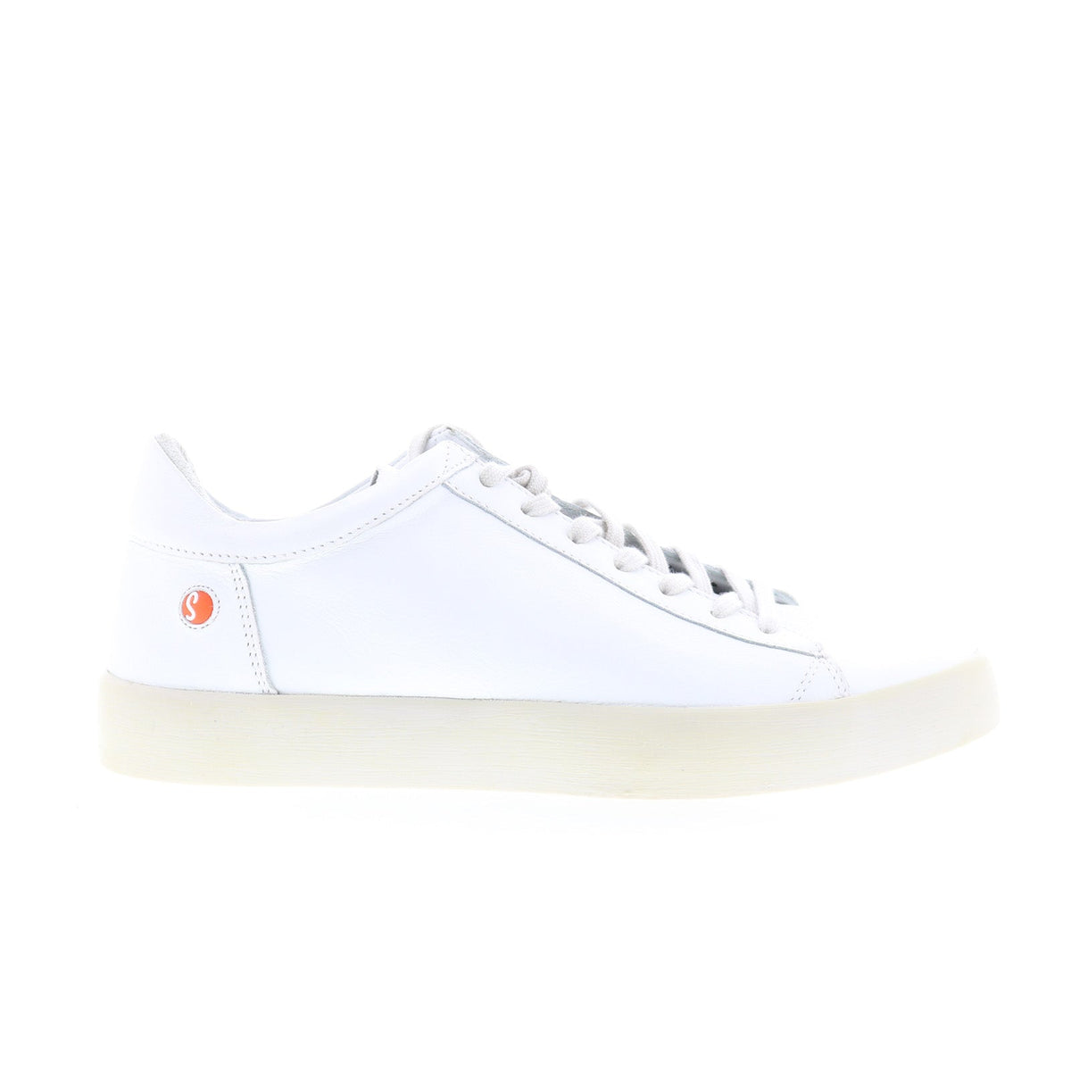 Softinos Rick RICK703SOF-001 Mens White Leather Lifestyle Sneakers Shoes