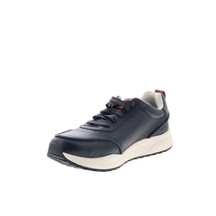 Rockport DMX Bowen Mens Black Wide Leather Lace Up Lifestyle Sneakers Shoes