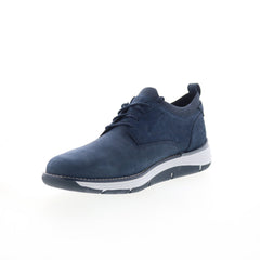 Rockport Lukah 2 RMLUKAH2 Mens Blue Wide Suede Lifestyle Sneakers Shoes