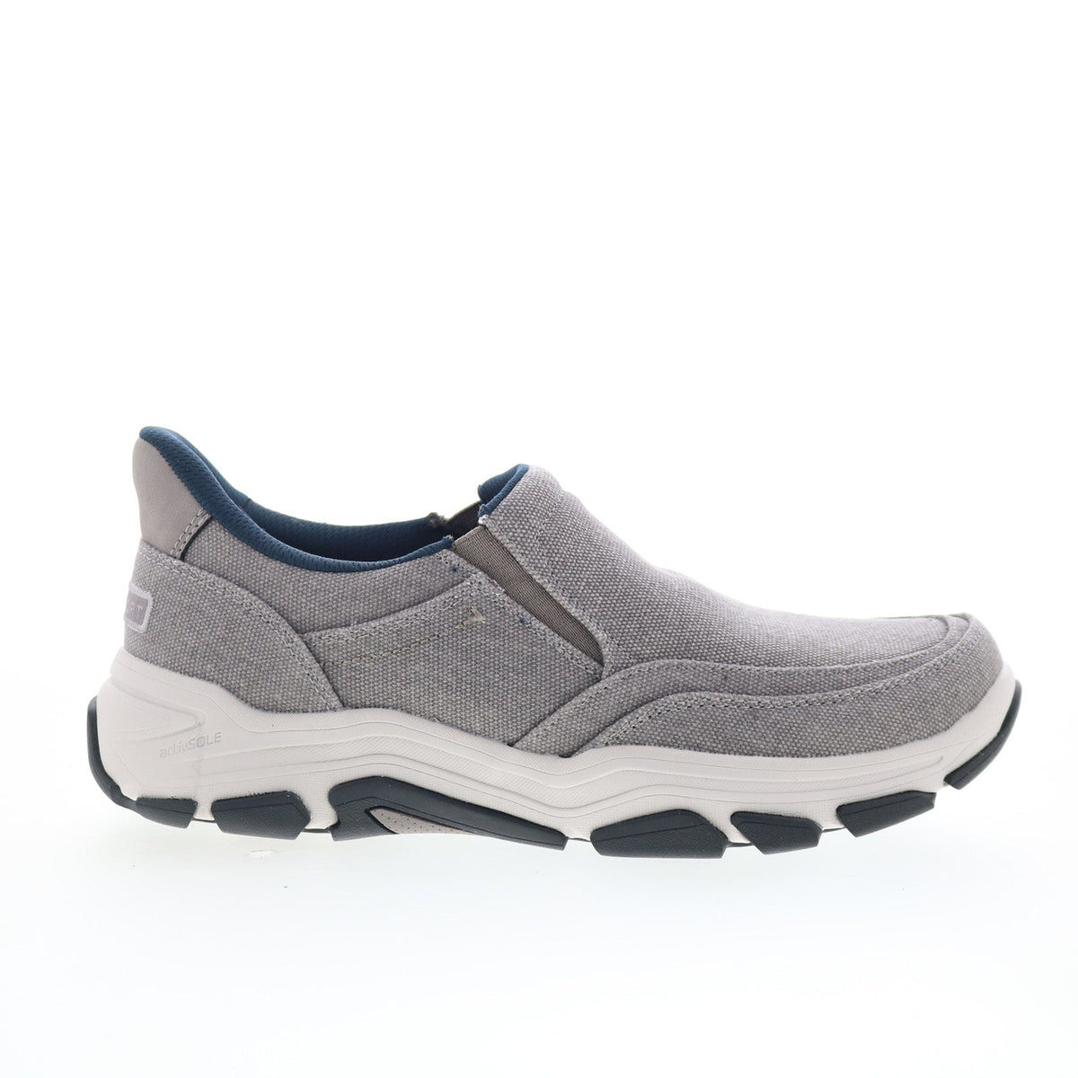 Rockport Reece 2 RMREECE2 Mens Gray Canvas Lifestyle Sneakers Shoes