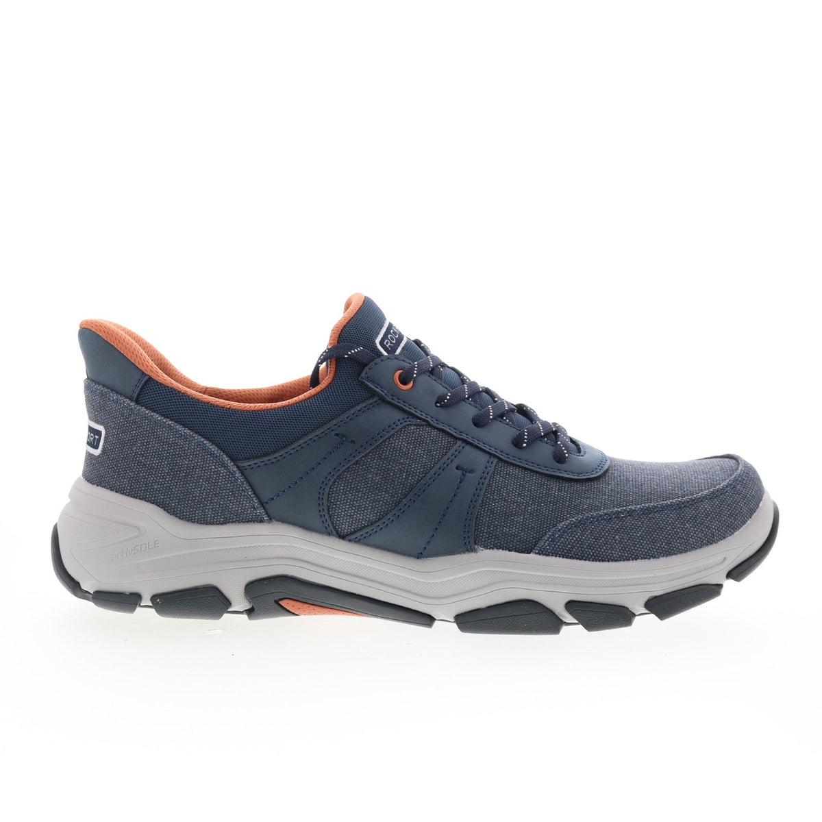 Rockport Rhett 2 RMRHETT2 Mens Blue Canvas Lifestyle Sneakers Shoes