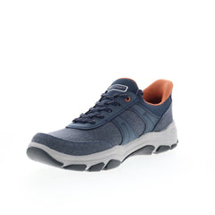 Rockport Rhett 2 RMRHETT2 Mens Blue Canvas Lifestyle Sneakers Shoes