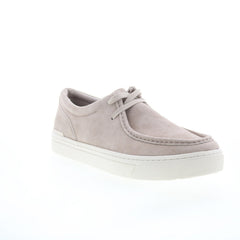 Rockport Terell Mens Gray Suede Lace Up Lifestyle Sneakers Shoes