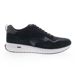 Rockport Total Motion Tilman Mens Black Leather Lifestyle Sneakers Shoes