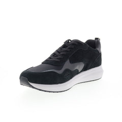 Rockport Total Motion Tilman Mens Black Leather Lifestyle Sneakers Shoes