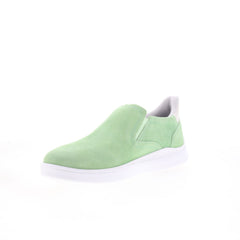 Rockport Tristens RMTRISTENS Mens Green Suede Lifestyle Sneakers Shoes