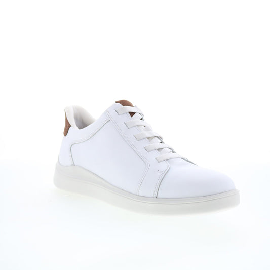 Rockport Tynnar Step Activated Casual Mens White Wide Sneakers Shoes