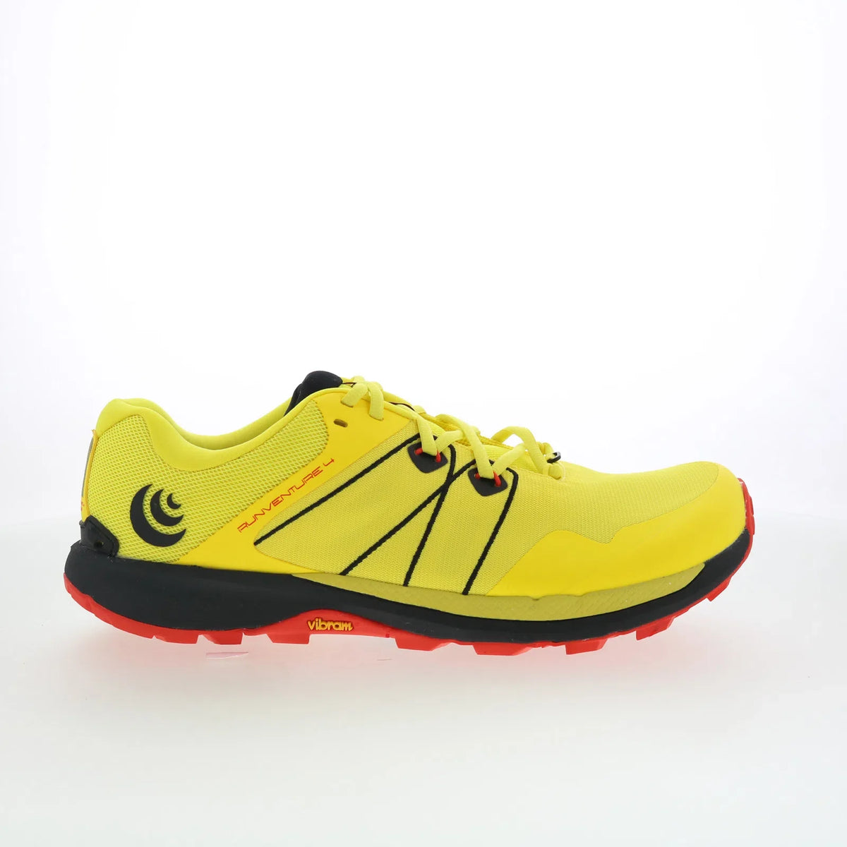 Topo RunVenture 4 M055 Mens Yellow Canvas Lace Up Athletic Running Shoes