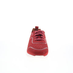 SoftWalk Stella S2213-604 Womens Red Nubuck Lifestyle Sneakers Shoes