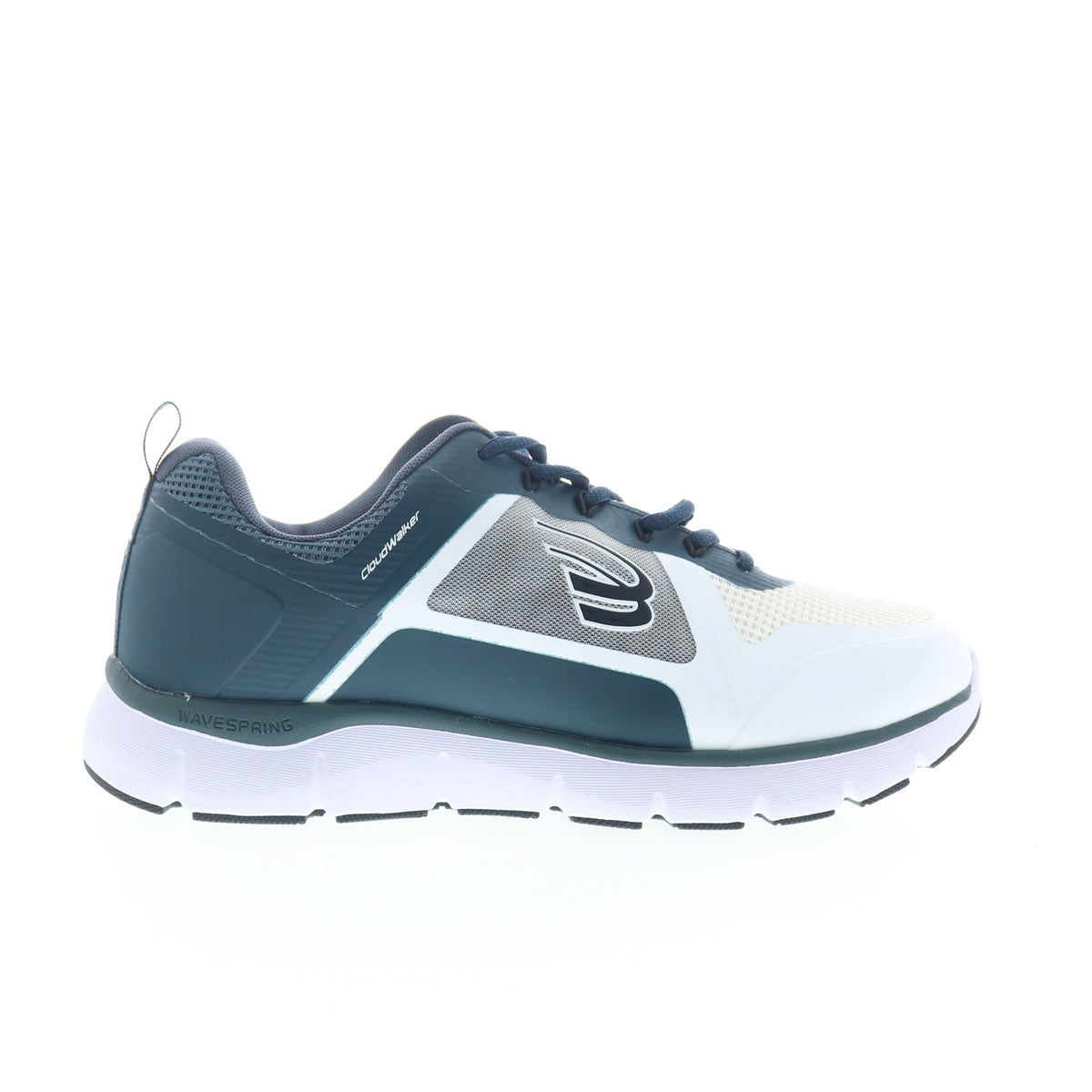 Spira Cloud Walker Mens White Extra Extra Wide 6E Lifestyle Sneakers Shoes
