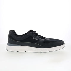 Rockport Seabrook Mens Black Wide Leather Lifestyle Sneakers Shoes