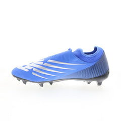 New Balance SF3FBS7 Mens Blue Synthetic Athletic Soccer Cleats Shoes
