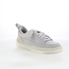Clarks Somerset Lace 26176186 Mens White Nubuck Lifestyle Sneakers Shoes