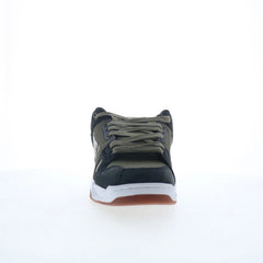 DC Stag 320188-ARO Mens Green Suede Lace Up Skate Inspired Sneakers Shoes