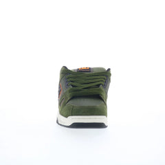 DC Stag DC01813310-OLV Mens Green Suede Skate Inspired Sneakers Shoes