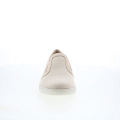 Trotters Alright T2101-137 Womens Beige Mesh Slip On Lifestyle Sneakers Shoes