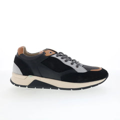 Pajar Telay PDPAS00558.01 Mens Black Suede Lace Up Lifestyle Sneakers Shoes