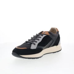 Pajar Telay PDPAS00558.01 Mens Black Suede Lace Up Lifestyle Sneakers Shoes