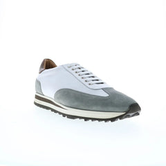 Di Bianco Trieste Suede SB307 Mens Gray Suede Lifestyle Sneakers Shoes