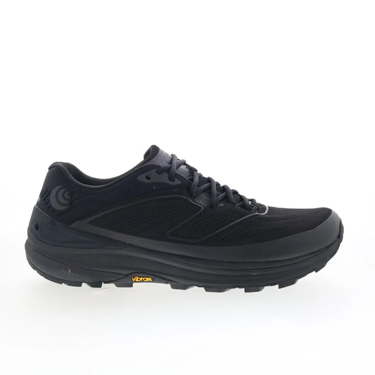 Topo Ultraventure 2 M043 Mens Black Canvas Lace Up Athletic Hiking Shoes