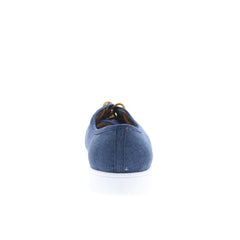 Hitchcock Emma W311 Womens Blue Wide Canvas Lifestyle Sneakers Shoes