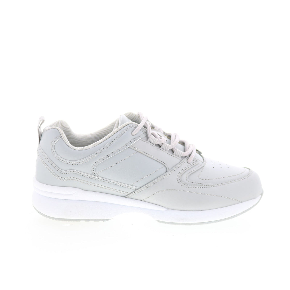 Propet Life Walker Sport WAA312L Womens Gray Wide Lifestyle Sneakers Shoes