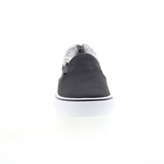Lugz Clipper LX Fur WCLIPLXFD-060 Womens Black Lifestyle Sneakers Shoes