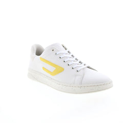 Diesel S-Athene Low Y02869-PS438-H8981 Mens White Lifestyle Sneakers Shoes