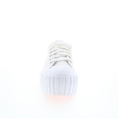 Diesel S-Hanami Low X Mens White Leather Lifestyle Sneakers Shoes