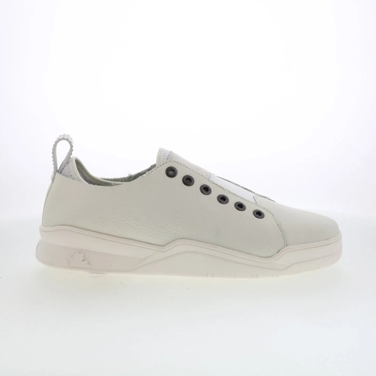 Pajar Yuron2 75490 Mens White Leather Slip On Lifestyle Sneakers Shoes